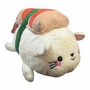 Cute & Cuddly Animal Foodie Plush Sushi Cat